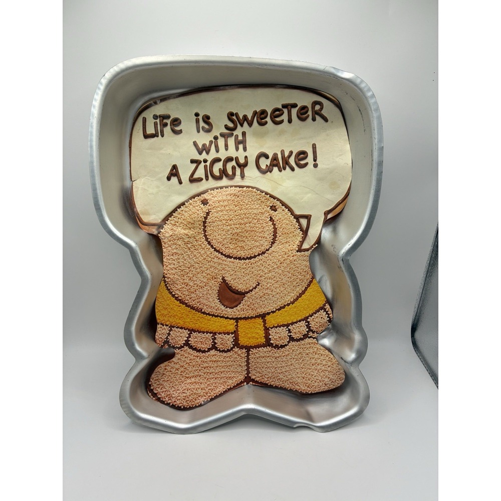 Wilton 1978 ZIGGY Cartoon Character Cake Pan Mold 502-7628 - Party Favorite
